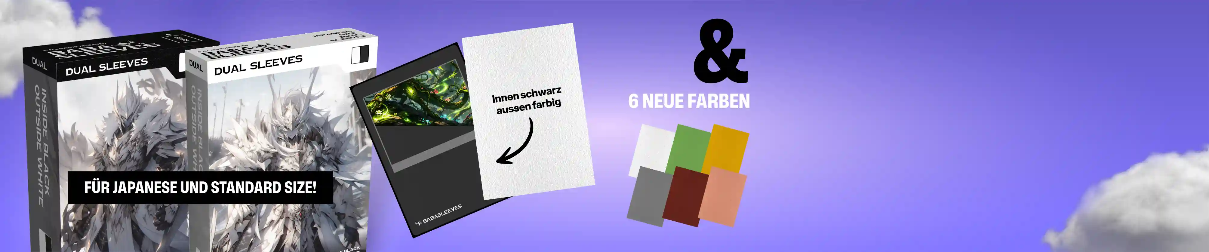Hochwertige Kartenhüllen für Sammelkarten kaufen – Premium Sleeves für Magic, Pokémon, Yu-Gi-Oh & mehr.