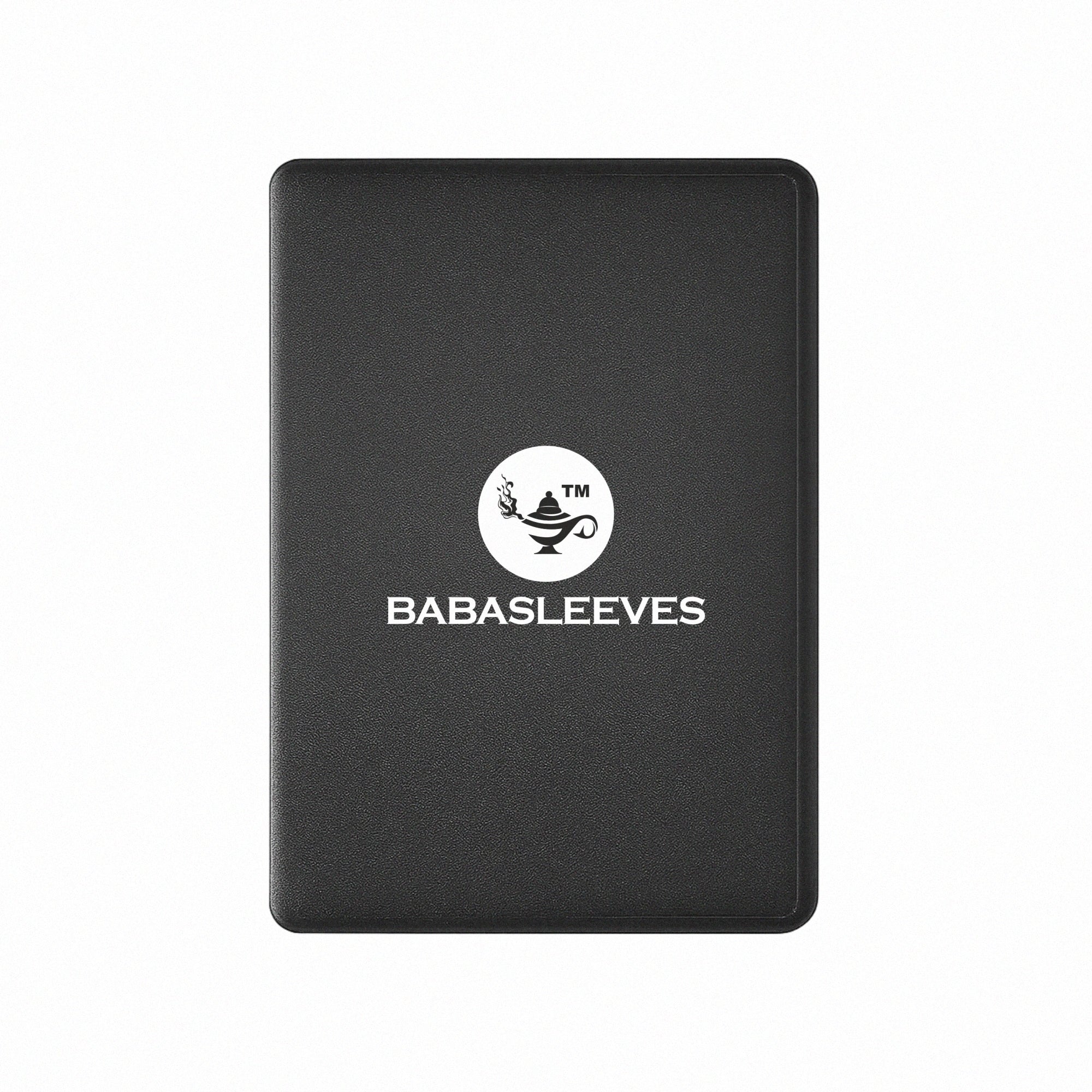 Schwarzer Play Loader – ultra thin Side-Loading Hard Case 69×96 mm für Sammelkarten Schutz