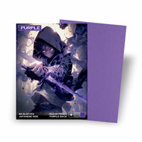 Baba Sleeves 60× Matte Purple Japanese Size Sleeves – Lila Kartenhüllen für Yu‑Gi‑Oh! (62×89 mm)