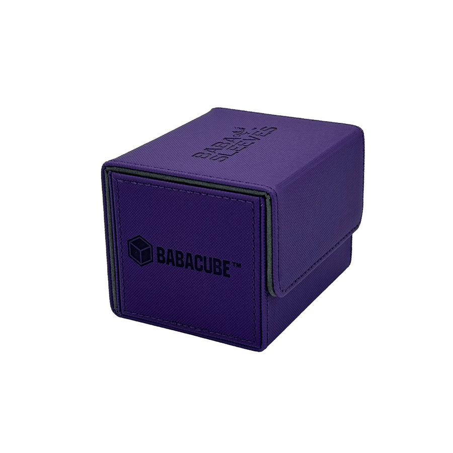 BabaCube Deckbox Lila Purple 100+ Karten YuGiOh One Piece Pokémon Magic Lorcana riftbound