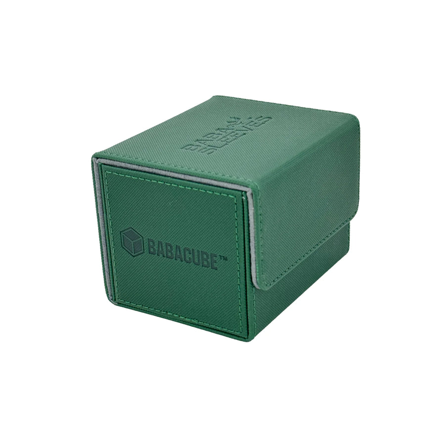 BabaCube Deckbox grün 100+ Karten YuGiOh One Piece Pokémon Magic Lorcana riftbound