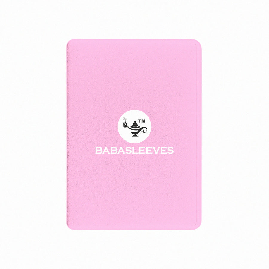 pinker Play Loader – ultra thin Side-Loading Hard Case 69×96 mm für Sammelkarten Schutz