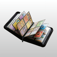 Sammelkarten Binder & Toploader Ordner aus PU‑Leder