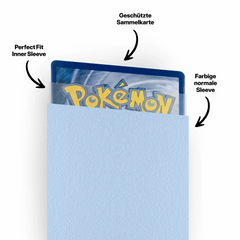 perfect fit inner sleeves Standard Size für One Piece und Lorcana TCG Karten