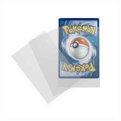 Perfect Fit Inner Sleeves Transparent 64x89mm – Kartenhüllen Standard Size für Pokémon, Magic, One Piece, Riftbound & Lorcana (100 Stück)