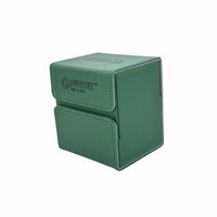 BabaCube Deck & Dice Grün – 100+ Double-Sleeved Deckbox für Yu‑Gi‑Oh!, Pokémon, MTG, One Piece & Riftbound (Würfelfach)