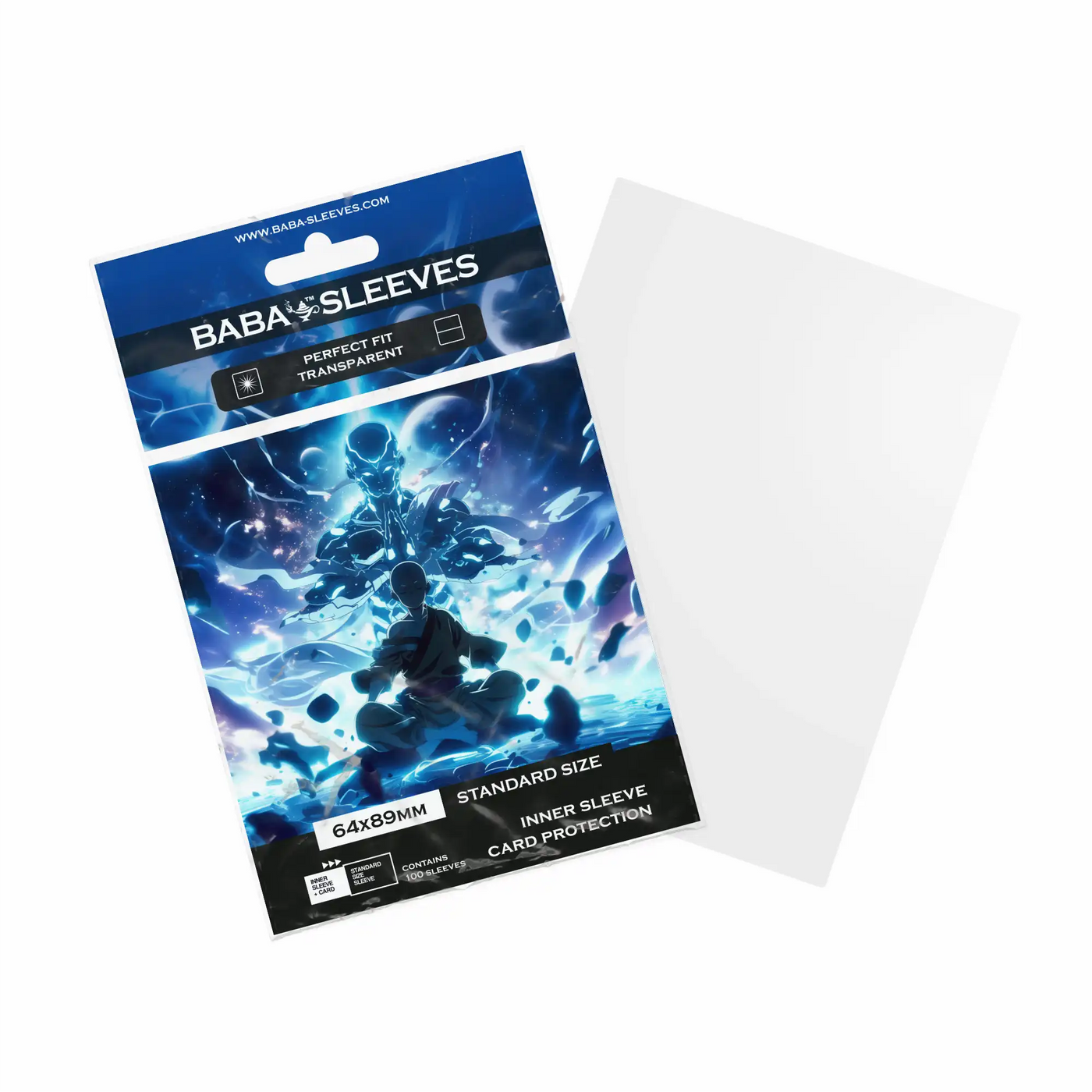 PVC-freie transparente Innenhüllen 64x89mm für Sammelkarten Langzeitschutz