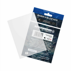 double sleeving Kartenschutz inner sleeves 64x89mm transparent TCG