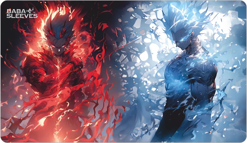 Baba Sleeves Playmat Power Of Elements 35,5x61 cm Spielmatte für Kartenspiele
