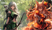 Baba Sleeves Playmat Protectors of Earth – 35,5×61 cm Spielmatte für TCG