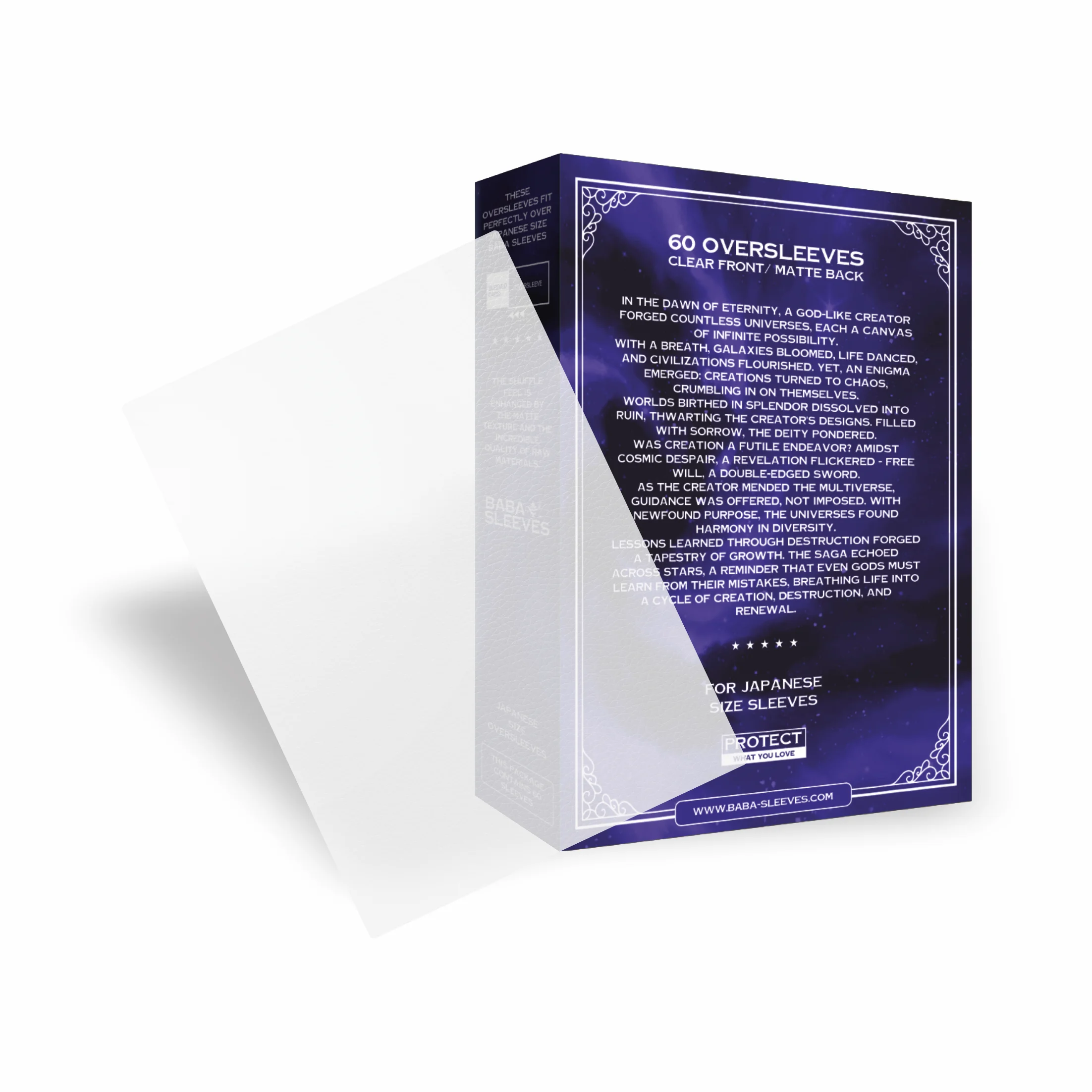Baba Sleeves Matte Oversleeves - Doublesleeves Hüllen