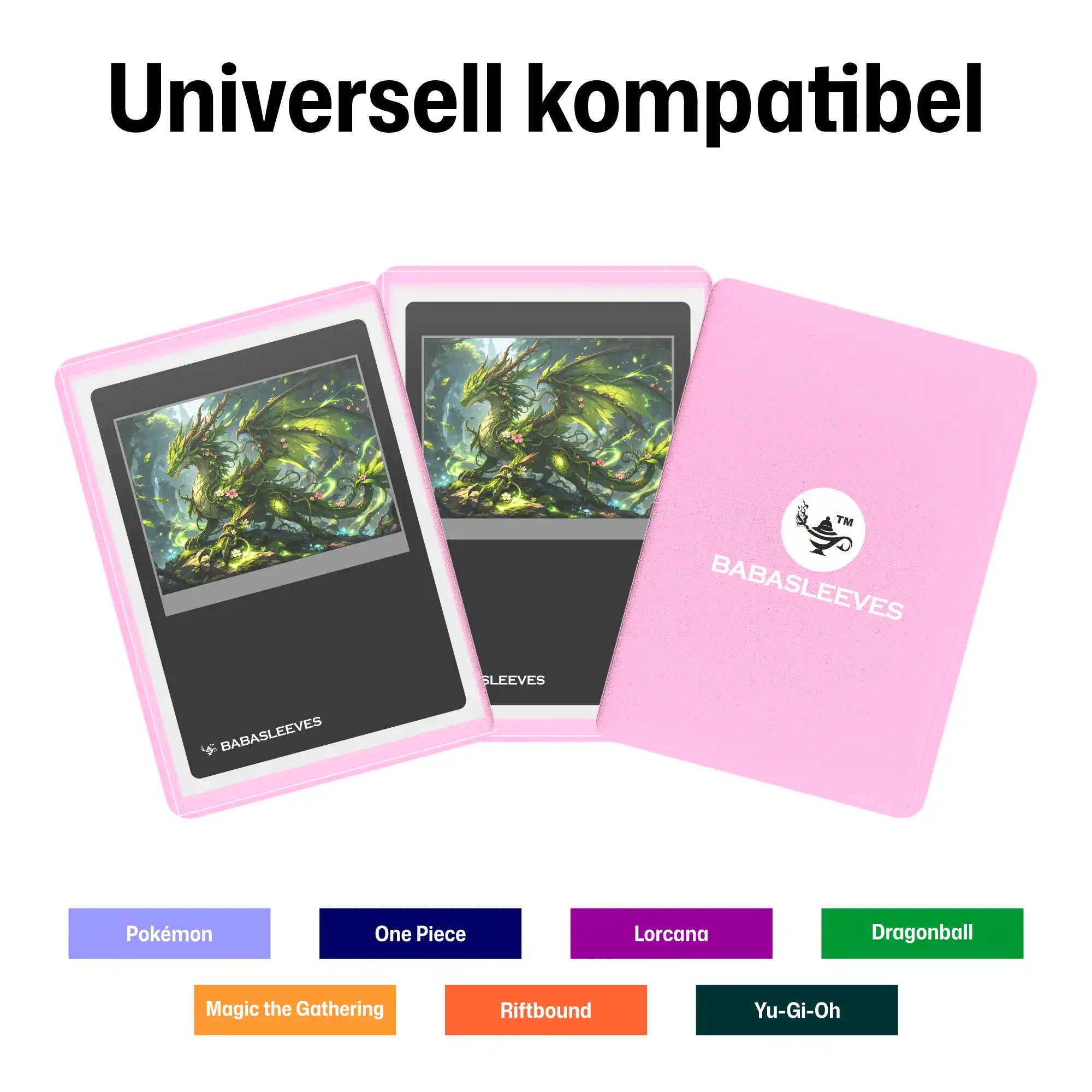 Play Loader Side loading hard case pink für pokemon one piece magic yu-gi-oh! 