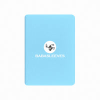 Play Loader Light Blue – Ultra Thin Side-Loading Hard Case 69 × 96 mm | 5 Stück