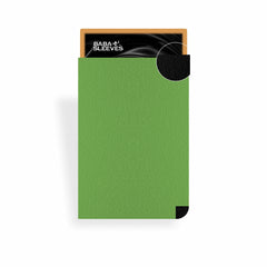 Grüne TCG Dual Sleeves – stylische, matte Kartenhüllen für Double Sleeving, kompatibel mit Pokémon, MTG, One Piece, Lorcana & Dragonball