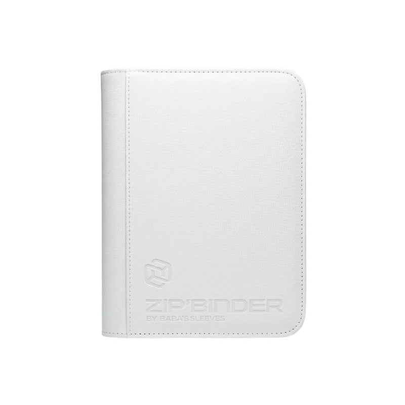 Sammelkarten Binder Groß Weiß – Premium Sammelmappe für 360 Karten | Komplett Weißes Design