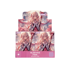 Display Box pinke Yu-Gi-Oh Kartenhüllen Japanese Size mehrere Packungen à 60 Stück