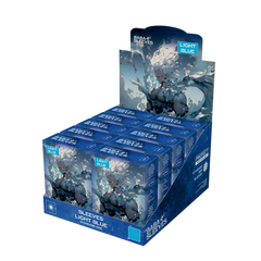 Display box  mit 10 Packungen light blue hell blau Kartenhüllen Standard Size, Großpackung Sammelkarten Sleeves 66x91mm für TCG Händler und Sammler