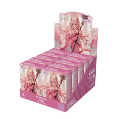 Display box mit 10 Packungen pinke Kartenhüllen Standard Size, Großpackung Sammelkarten Sleeves 66x91mm für TCG Händler und Sammler