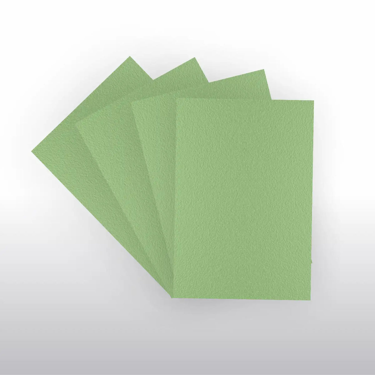 Drei grüne forest green Yu-Gi-Oh Sleeves Japanese Size nebeneinander liegend Detailansicht