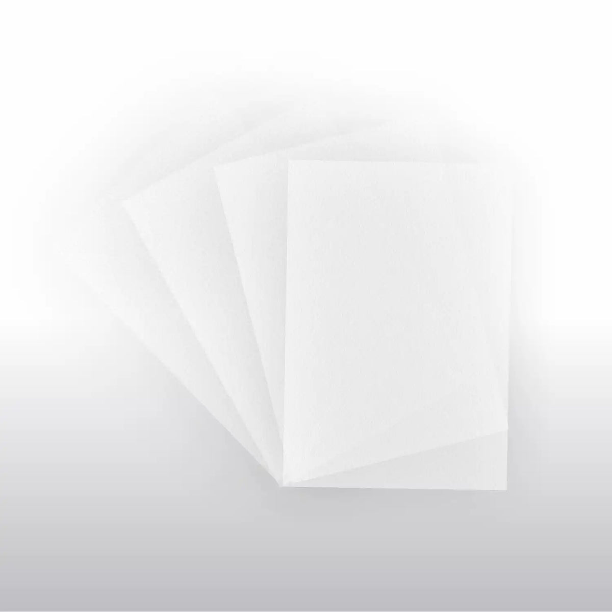 Drei matte Oversleeves transparent Japanese Size nebeneinander liegend für Yu-Gi-Oh Double Sleeving