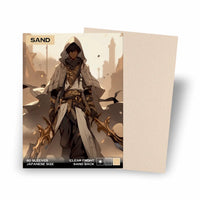 Baba Sleeves 60× Matte Sand Japanese Size Sleeves – Beige Kartenhüllen für Yu‑Gi‑Oh! (62×89 mm)