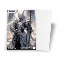 Baba Sleeves 60× Matte White Japanese Size Sleeves – Weiße Kartenhüllen für Yu‑Gi‑Oh! (62×89 mm)