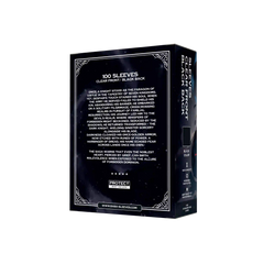 Rückseite Schwarze Kartenhüllen Verpackung, blickdichte Standard Size Sleeves 100 Stück für Sammelkartenspiele wie Magic the Gathering und Pokémon