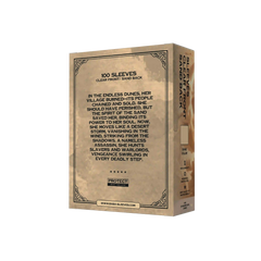 Rückseite Sand Beige Kartenhüllen Verpackung, blickdichte Standard Size Sleeves 100 Stück für Sammelkartenspiele wie Magic the Gathering und Pokémon
