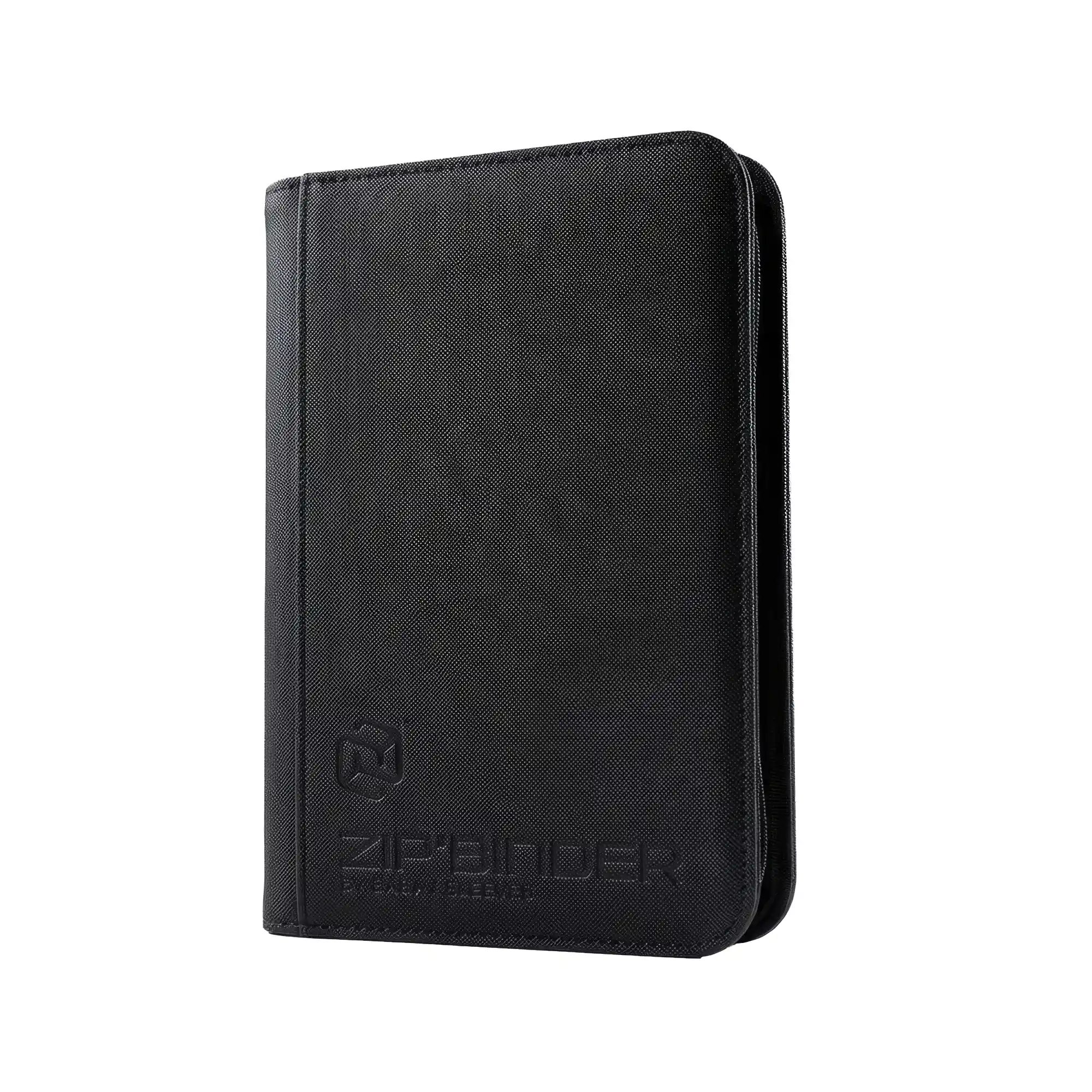 Schwarzer kompakter Sammelkarten Binder aus PU‑Leder mit 160 Karten, ideal für Pokémon, Yu‑Gi‑Oh! und Trading Cards Sammlung