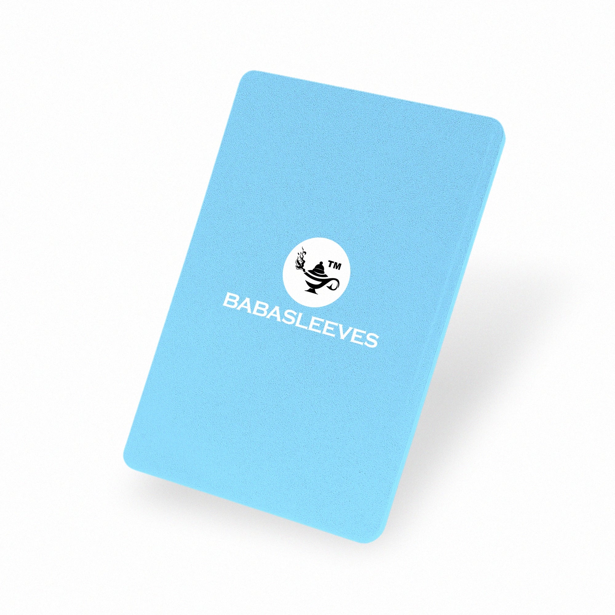 Schwebender blauer Play Loader – stylischer ultra dünner Hard Case für Leader, Commander und Ace Sammelkarten