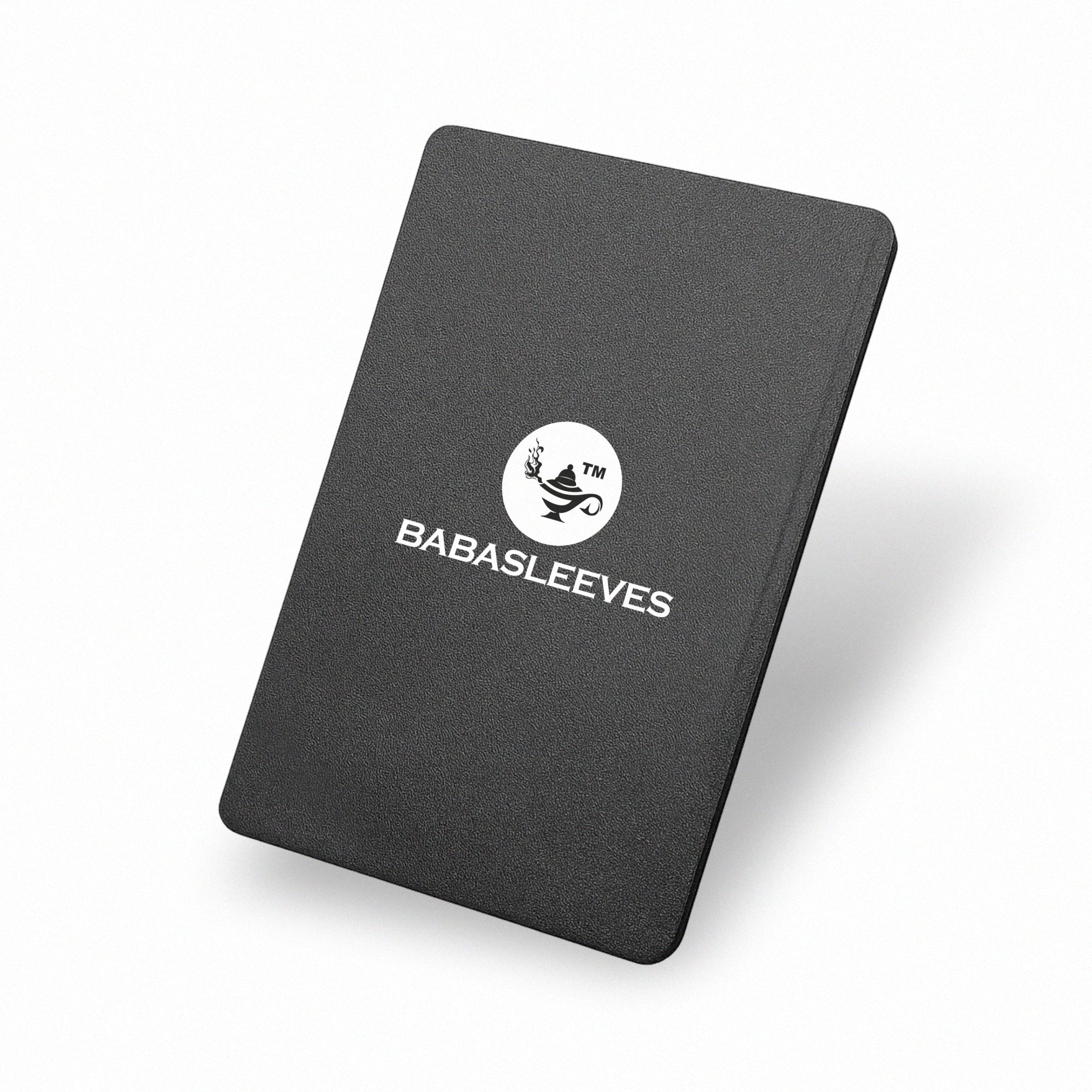 Schwebender schwarzer Play Loader – stylischer ultra dünner Hard Case für Leader, Commander und Ace Sammelkarten