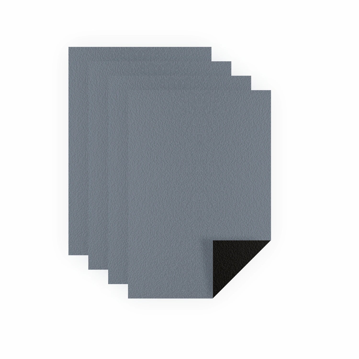 Stapel grauer Dual Sleeves Japanese Size – Premium Kartenhüllen für Yu-Gi-Oh! Decks, 100% blickdicht und turniersicher