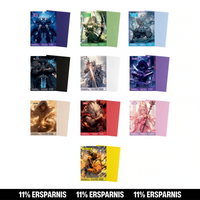 Standard Size TCG Sleeves Bundle – 10 Farben Kartenhüllen Testpaket für Pokémon, Magic, One Piece