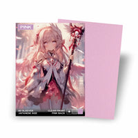 Baba Sleeves 60× Matte Pink Japanese Size Sleeves – Pinke Kartenhüllen für Yu‑Gi‑Oh! (62×89 mm)