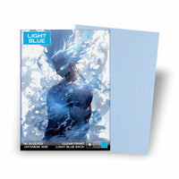 Baba Sleeves 60× Matte Light Blue Japanese Size Sleeves – Hellblaue Kartenhüllen für Yu‑Gi‑Oh! (62×89 mm)