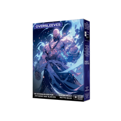 Verpackung matte Oversleeves transparent Japanese Size 60 Stück seitliche Frontansicht Yu-Gi-Oh