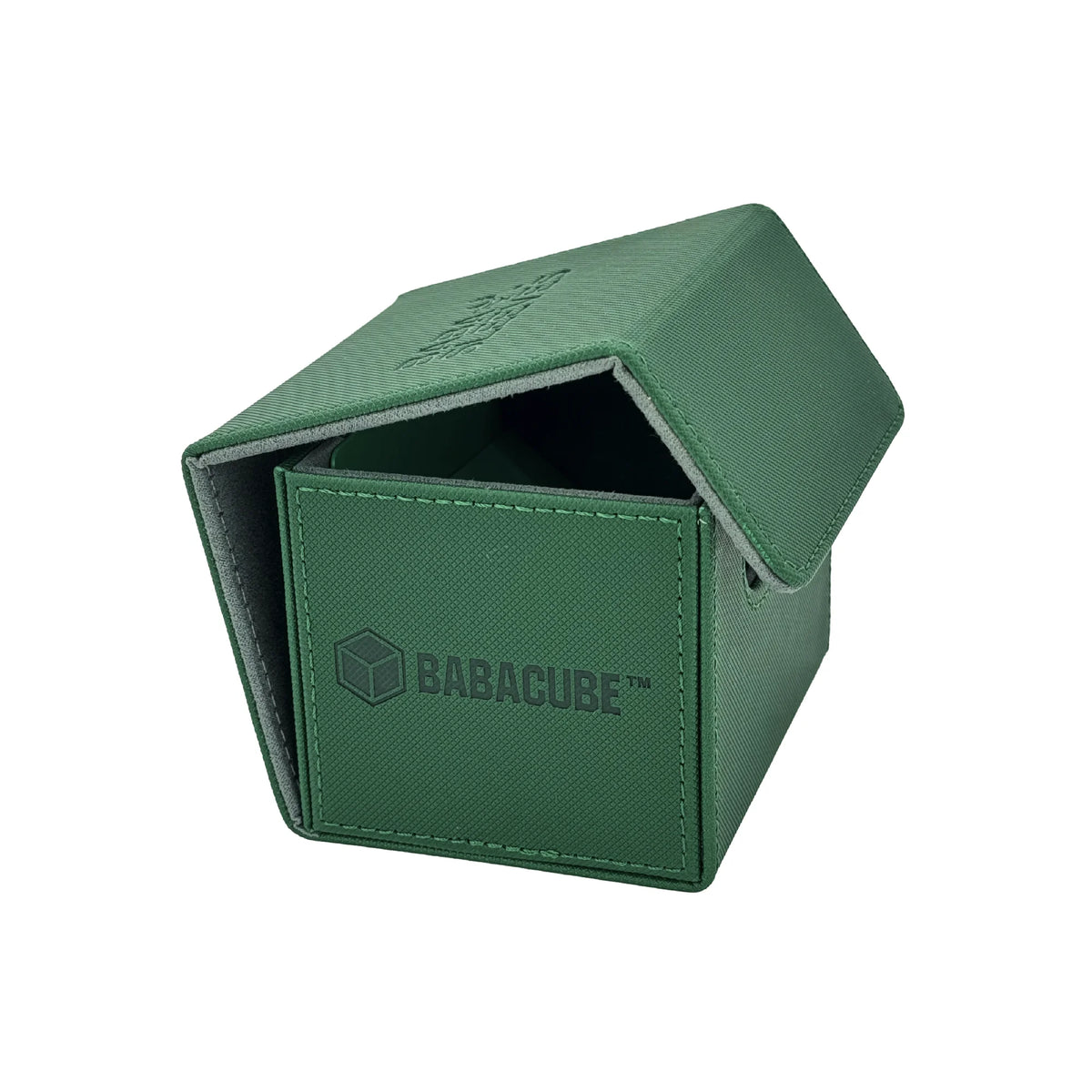 BabaCube Deckbox grün 100+ Karten YuGiOh One Piece Pokémon Magic Lorcana riftbound