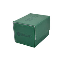 BabaCube Deckbox Grün – 100+ Double-Sleeved Deckbox für Yu‑Gi‑Oh!, Pokémon, MTG, One Piece & Riftbound (2 Decktrenner)