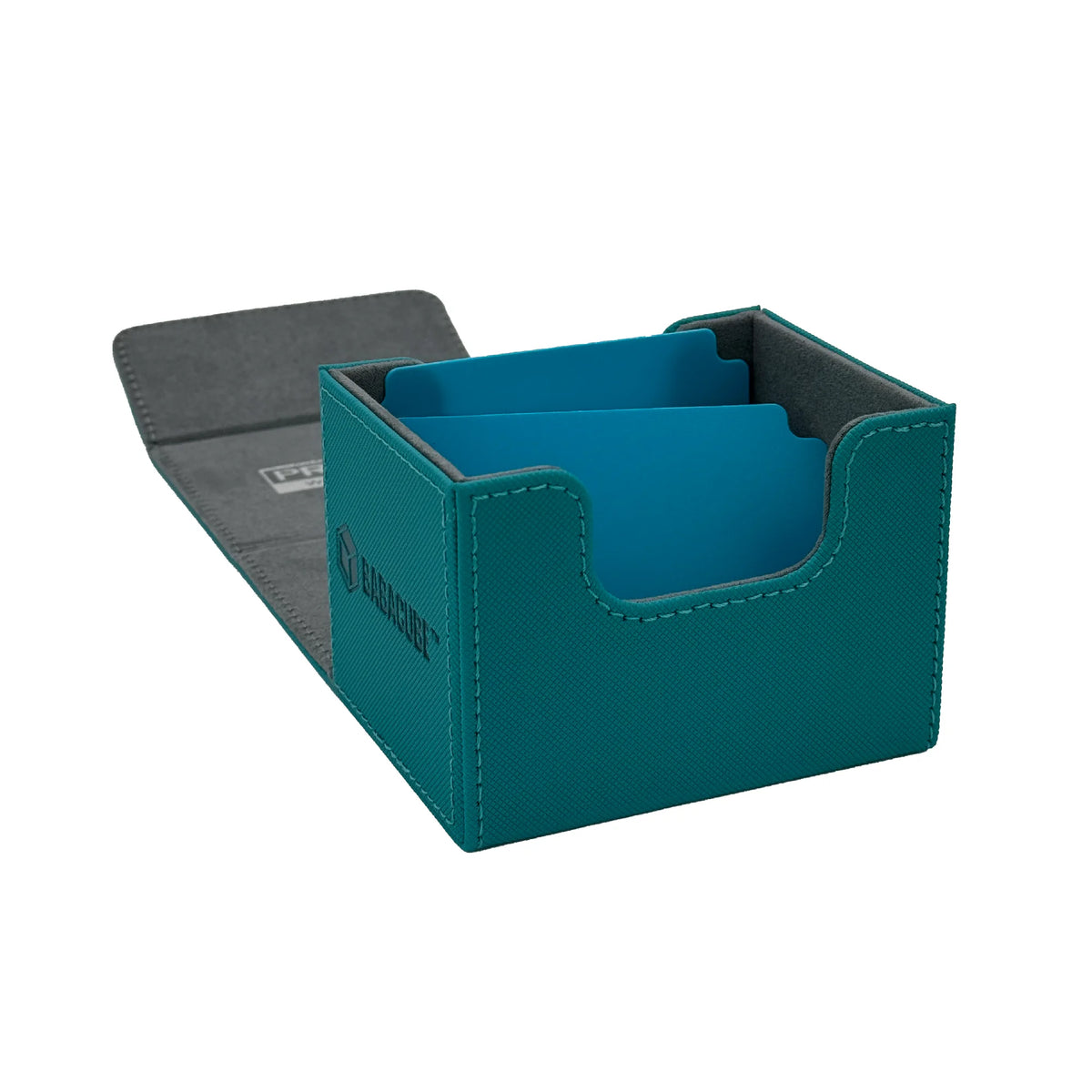 BabaCube Deckbox hell blau türkis 100+ Karten YuGiOh One Piece Pokémon Magic Lorcana riftbound