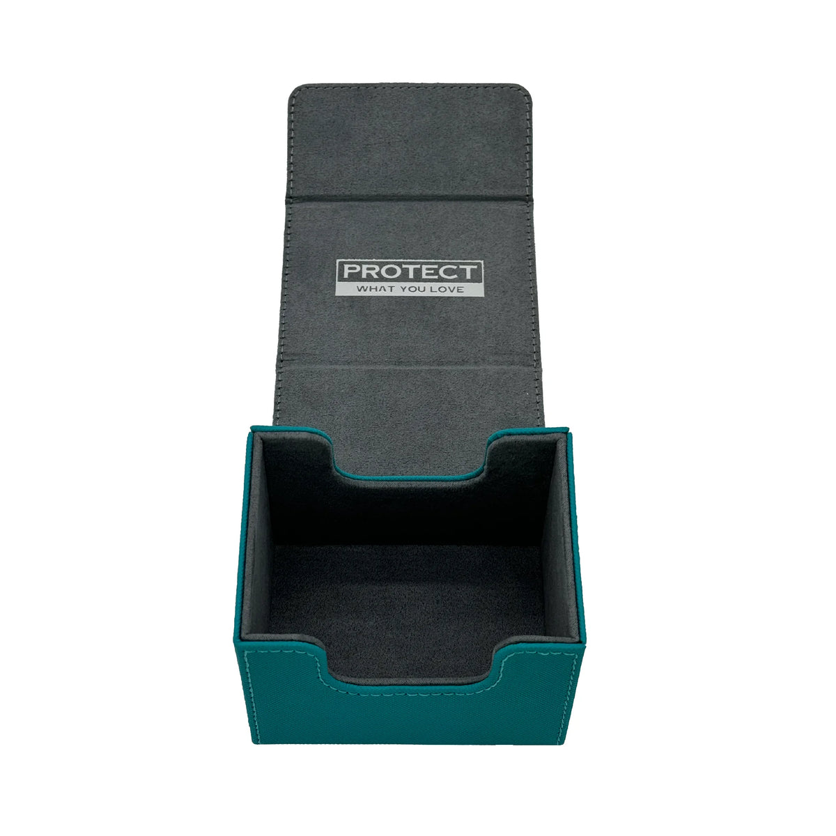 BabaCube Deckbox hell blau türkis 100+ Karten YuGiOh One Piece Pokémon Magic Lorcana riftbound