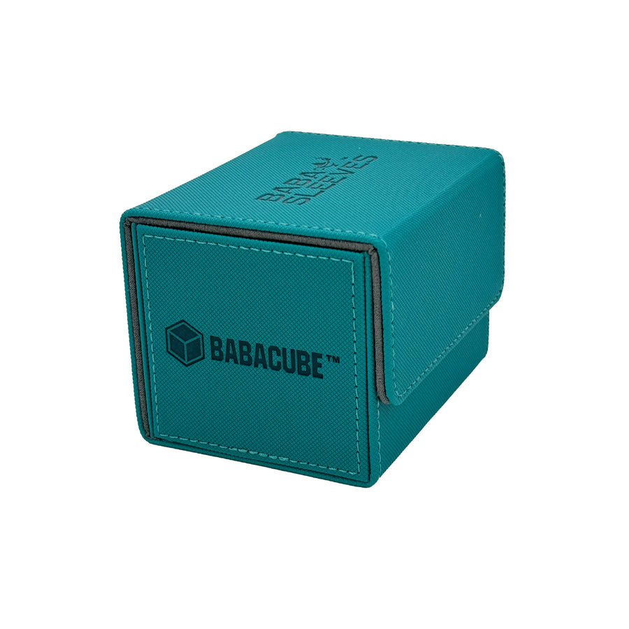 BabaCube Deckbox hell blau türkis 100+ Karten YuGiOh One Piece Pokémon Magic Lorcana riftbound