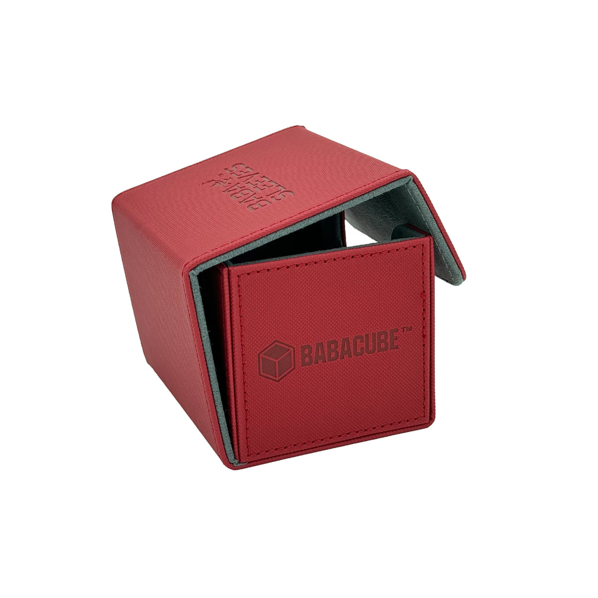 BabaCube Deckbox Rot 100+ Karten YuGiOh One Piece Pokémon Magic Lorcana riftbound