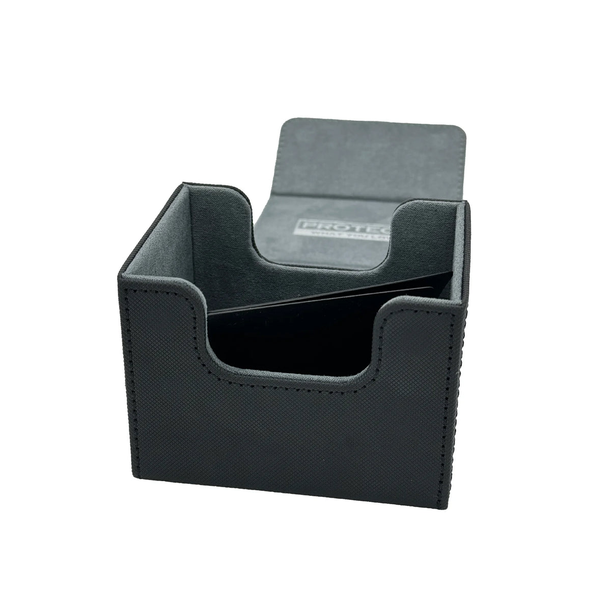 BabaCube Deckbox Schwarz 100+ Karten YuGiOh One Piece Pokémon Magic Lorcana riftbound