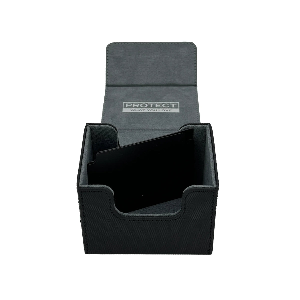 BabaCube Deckbox Schwarz 100+ Karten YuGiOh One Piece Pokémon Magic Lorcana riftbound