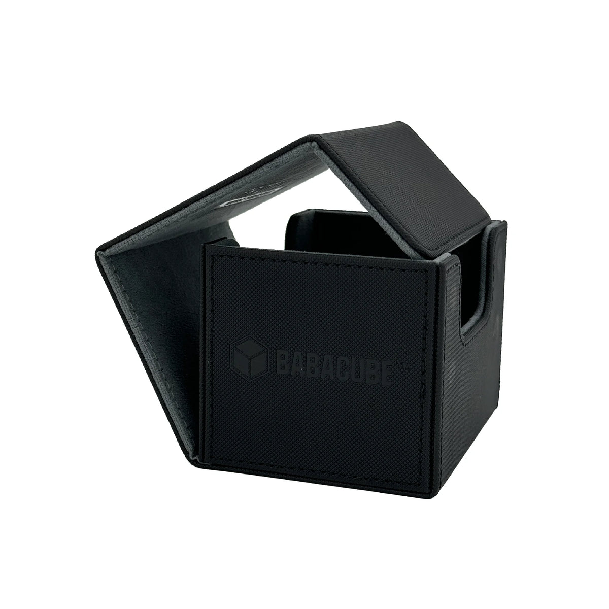 BabaCube Deckbox Schwarz 100+ Karten YuGiOh One Piece Pokémon Magic Lorcana riftbound