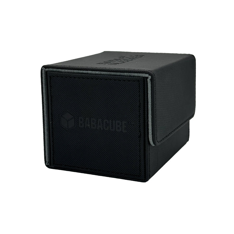 BabaCube Deckbox Schwarz 100+ Karten YuGiOh One Piece Pokémon Magic Lorcana riftbound