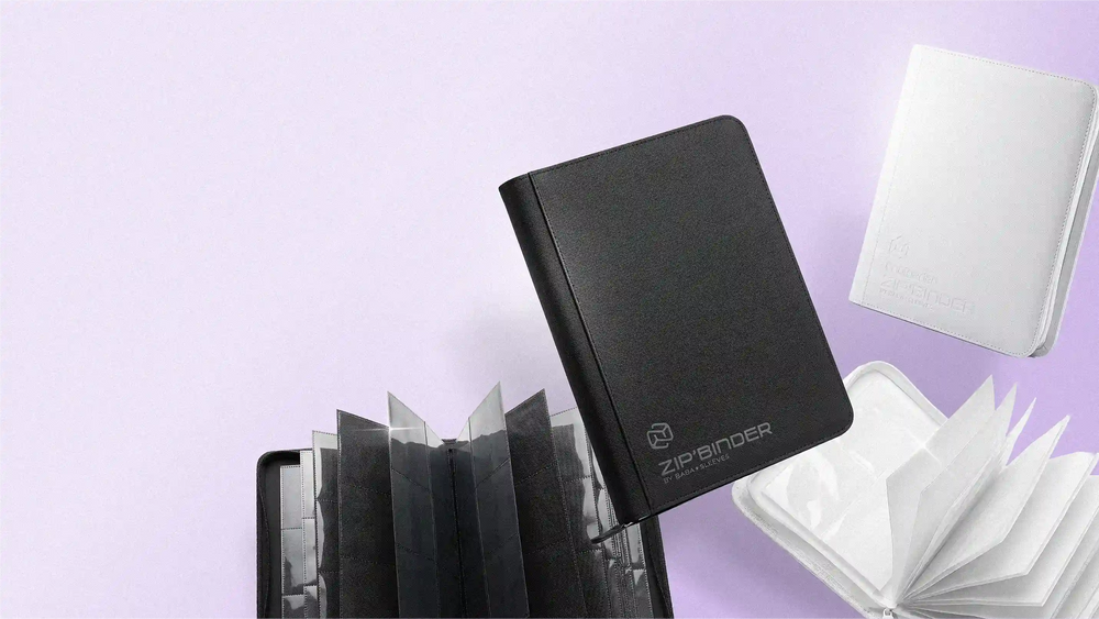 Sammelkarten Binder mit Toploader Fächern für Pokémon, One Piece und Yu‑Gi‑Oh! Magic the gathering riftbound karten