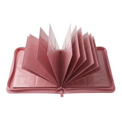 sammelkarten binder für pokemon mit pinken seiten und pinkem innenleben alles rosa pink  für TCG