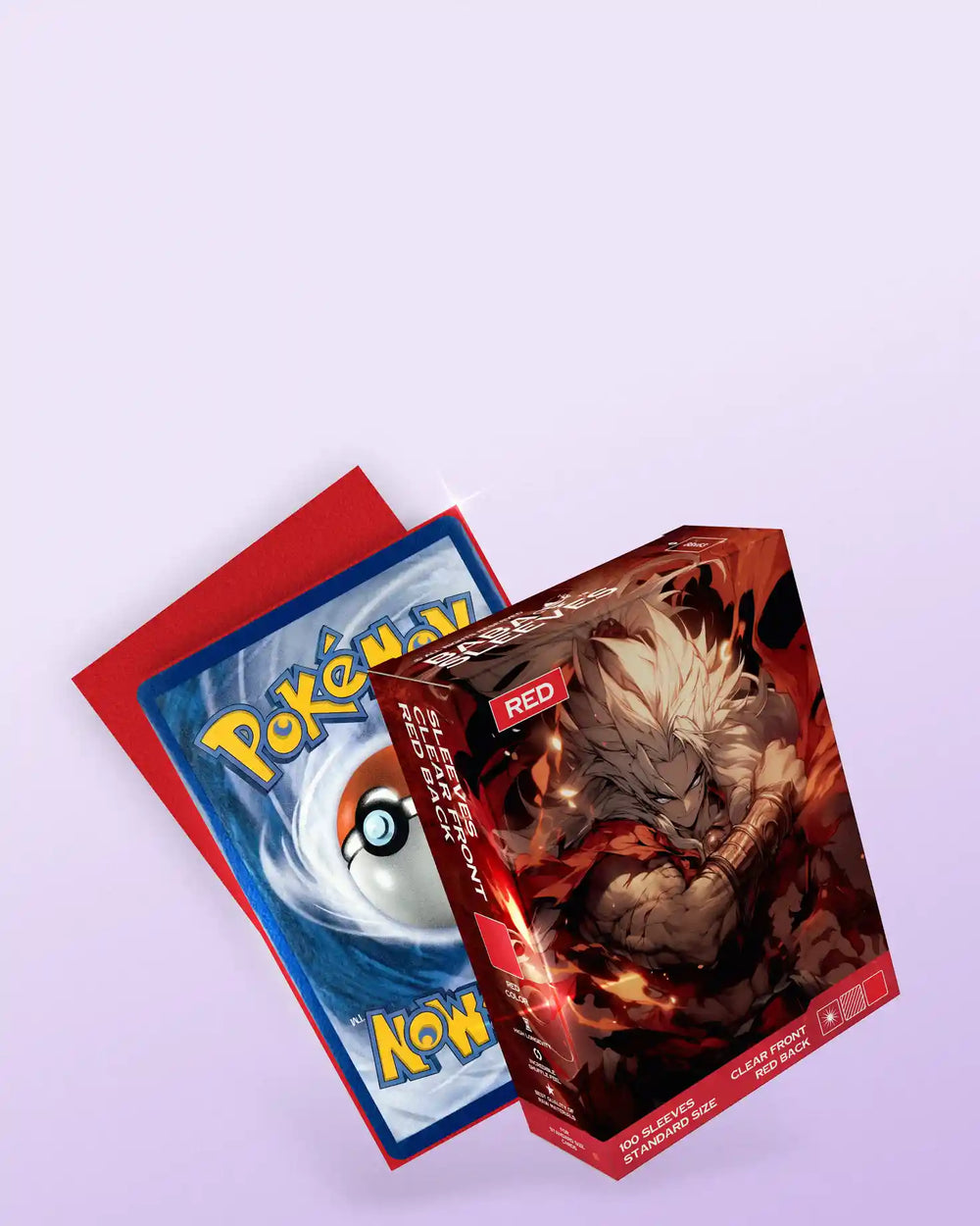 Standard Size Kartenhüllen sleeves passend geeignet für Pokémon, One Piece und Magic the Gathering Karten