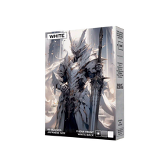 verpackung weiße Yu-Gi-Oh Kartenhüllen Japanese Size 60 Stück seitliche Frontansicht